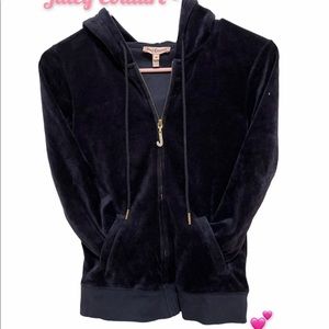 Juicy Couture Velour Zip Up medium